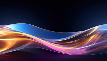 abstract futuristic background with blue, pink, red, and orange glowing neon moving high speed wave lines and bokeh lights. Data transfer concept Fantastic wallpaper