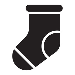 Sock Glyph Icon