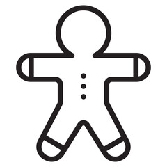 Candy People Line Icon