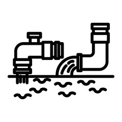 drainage icon