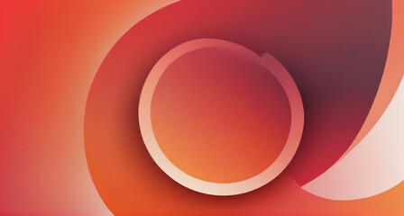 Circular Harmony: Abstract Background with Circles