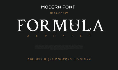 Sports minimal tech font letter set. Luxury vector typeface for company. Modern gaming fonts logo design.