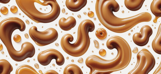 Fototapeta premium background with cream