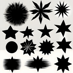 Obraz premium set of stars