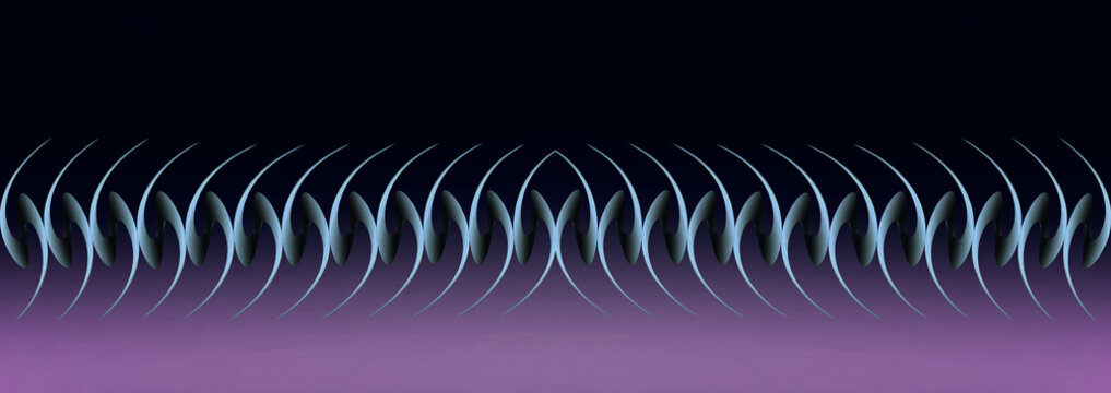 Digital apiral on gradient purple background graphic illustration