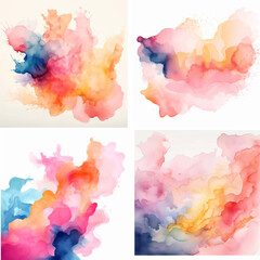 abstract watercolor background splatter spot stain ink stroke pastel splash dye vibrant colorful rough creativity watercolor paint