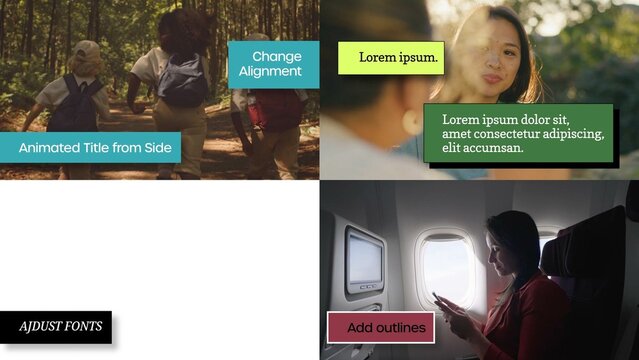 Simple Fast Title Overlay from Edge