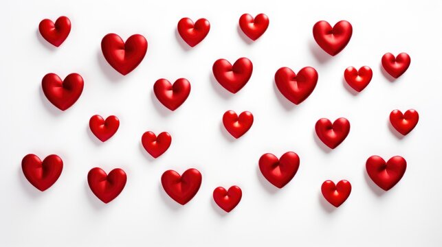 Red Valentines Background Hearts, Background Image,Valentine Background Images, Hd