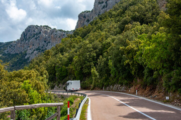 SS125 Orientale Sarda Road - Sardinia - Italy