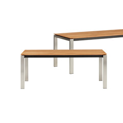 wooden dining table cut out isolated transparent background