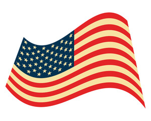 Fototapeta premium american flag national