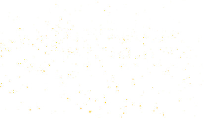 3D abstract digital technology orange light particles