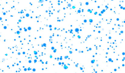 3D abstract digital technology blue light particles
