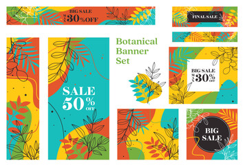 バナーセット_ボタニカル