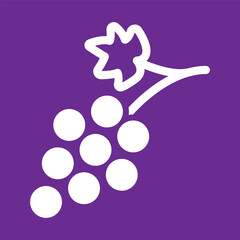 free vector grapes logo template