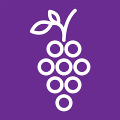 free vector grapes logo template