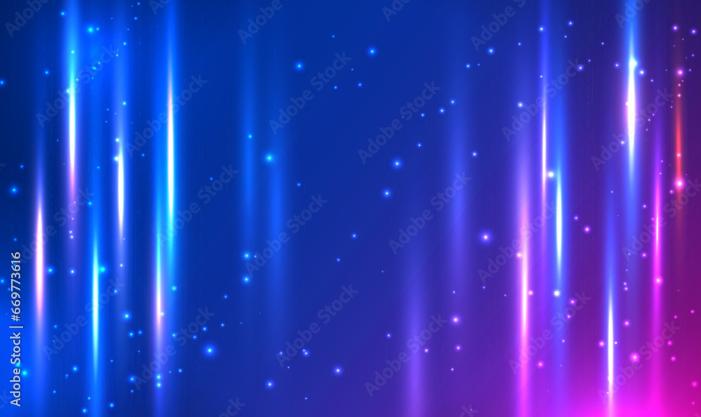 Poster abstract futuristic background with glowing light effect. empty background scene. digital technology