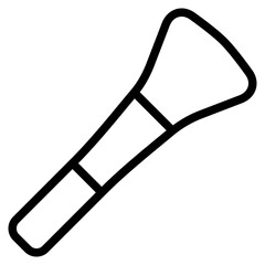 stippling brush icon with outline style and pixel perfect base. Suitable for website design, logo, app and UI. Based on the size of the icon in general, so it can be reduced.