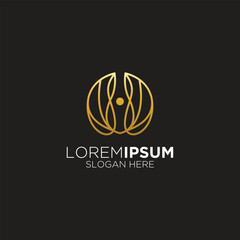 elegant creative line logo