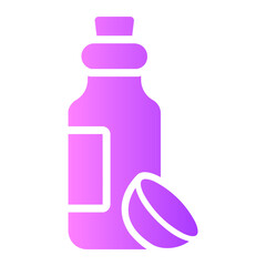 coconut oil Gradient icon