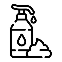 lotion Line Icon
