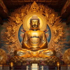 Fototapeta premium buddha statue