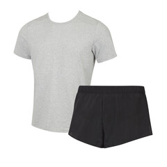 Sports clothing set, exercise cut out isolated transparent background