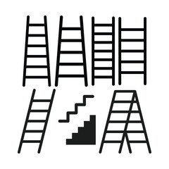 free vector ladder logo template