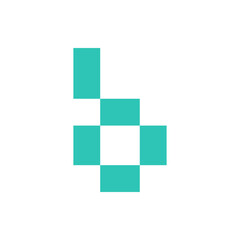 Monogram initial b letter mark logo design. Monogram design vector b logo. Monogram initial letter mark b logo. Design simple b monogram