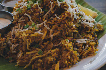 パキスタン名物のビリヤニ