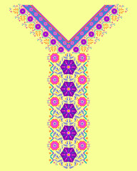 Collar pattern  design
