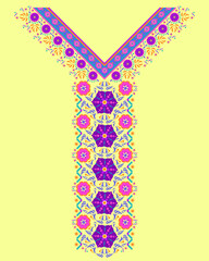 Collar pattern  design