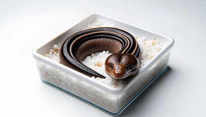 Caecilian in Captivity