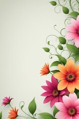 Fototapeta premium Flower Background/Wallpaper 