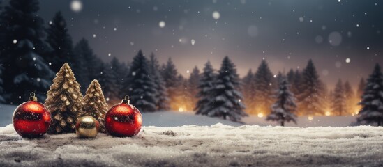 Fototapeta premium Festive season backdrop