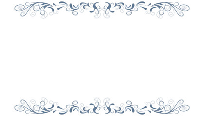 Abstract background with elemental blue border or frame. Perfect for card backgrounds, book covers, posters, banners