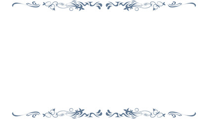 Abstract background with elemental blue border or frame. Perfect for card backgrounds, book covers, posters, banners