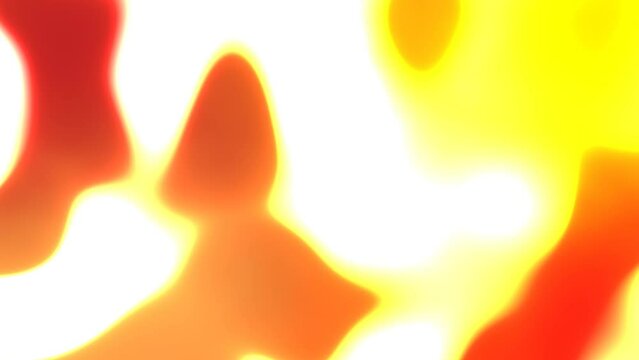 Degradado color amarillo y naranja, simulando un fluido que se mueve
