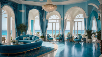 ocean villa with view for vacation and resort summer luxury beach house the beautiful of the sea 3