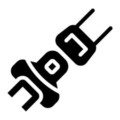 seat belt Solid icon