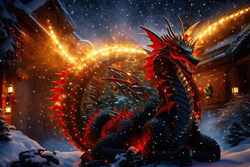 Year of the dragon. Generative Ai