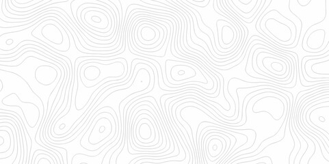 Background with wave lines Topographic map. Geographic mountain relief. Abstract lines background. Contour maps. Vector illustration, Topo contour map on white background, Topographic contour lines.