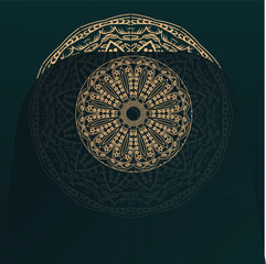 Modern mandala design