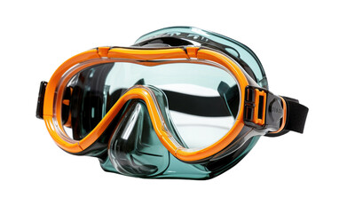 Stunning Snorkel Glasses for Swimmer Isolated on Transparent Background PNG.
