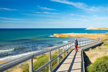 Fototapeta premium Calblanque beach near Cabo de Palos, Spain
