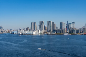 Naklejka premium 東京ウォーターフロントの風景