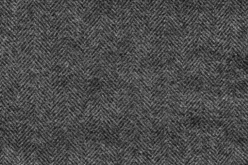 Fototapeta na wymiar Herringbone tweed fabric texture background.