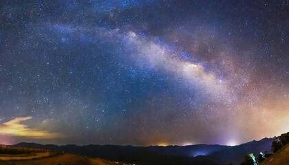 Naklejka premium sky with stars