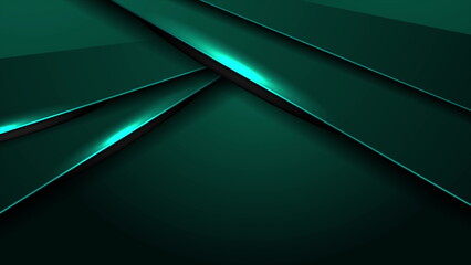 Dark turquoise corporate background with glowing lights