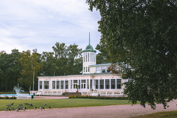 Pavilion in the park of Hanko, Finland
